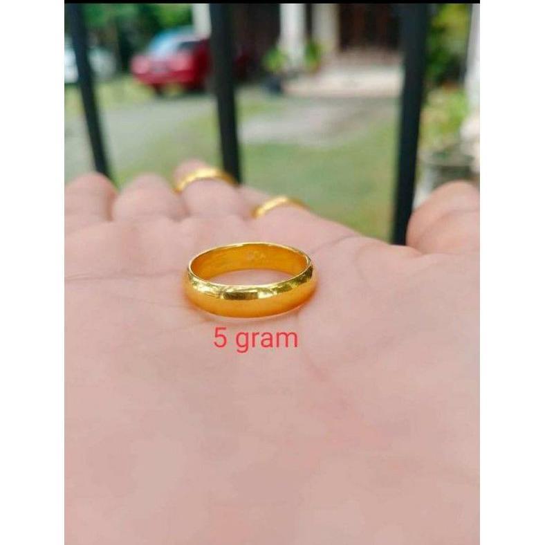 DISKON` cincin belah rotan replika emas London 24k kualitas golden persis seperti emas asli ada mere