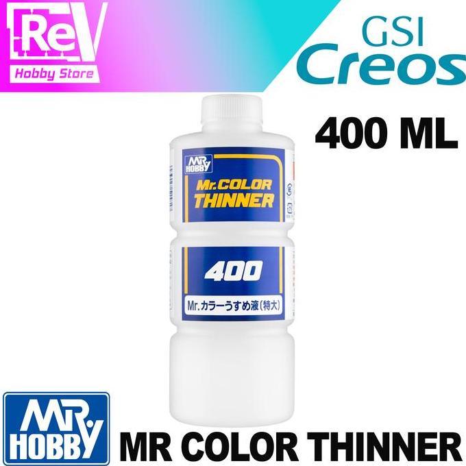 MR COLOR THINNER 400 THINNER GUNDAM MODEL KIT MG HG PG T-104