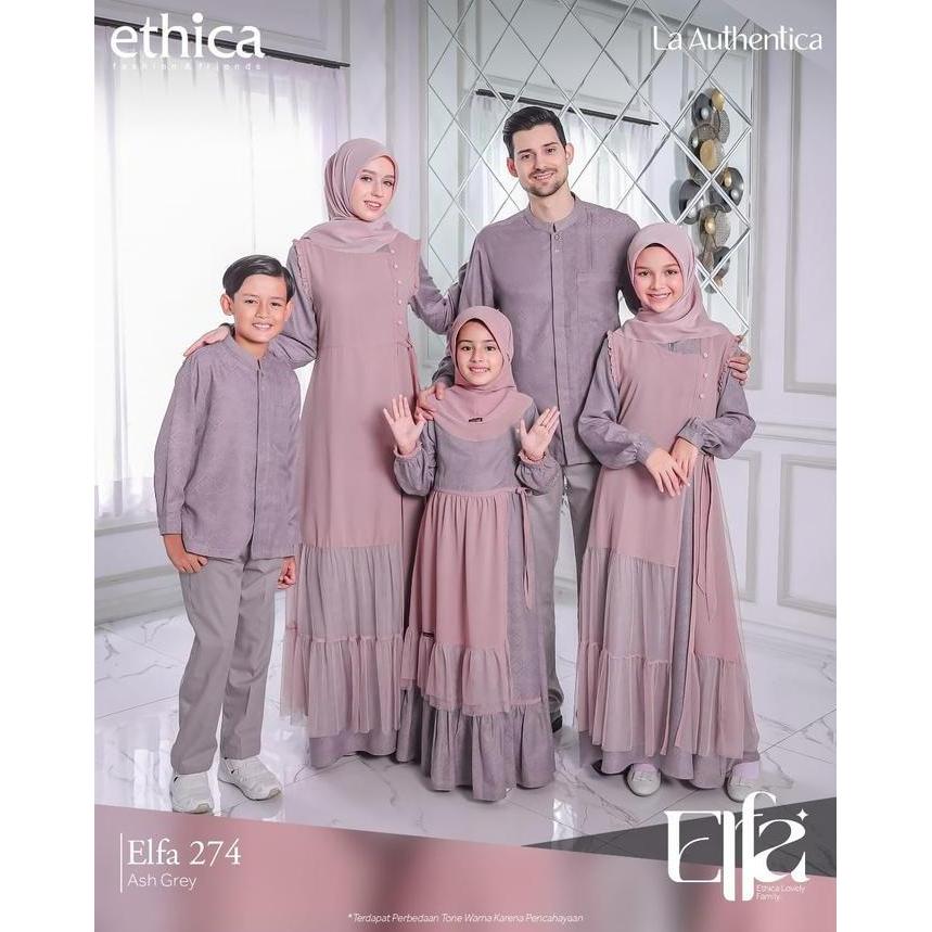 Super Murah, Sarimbit Elfa 274 Ash Grey