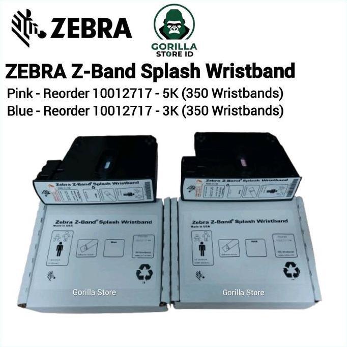 Promo ZEBRA Wristband Cartridge - Gelang Pasien (1 Catridge) Diskon