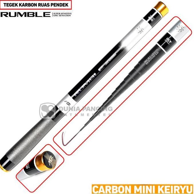 Joran Tegek Maguro DICTATOR | RUMBLE | WANDERLUST | Tegek Ruas Pendek | Carbon
