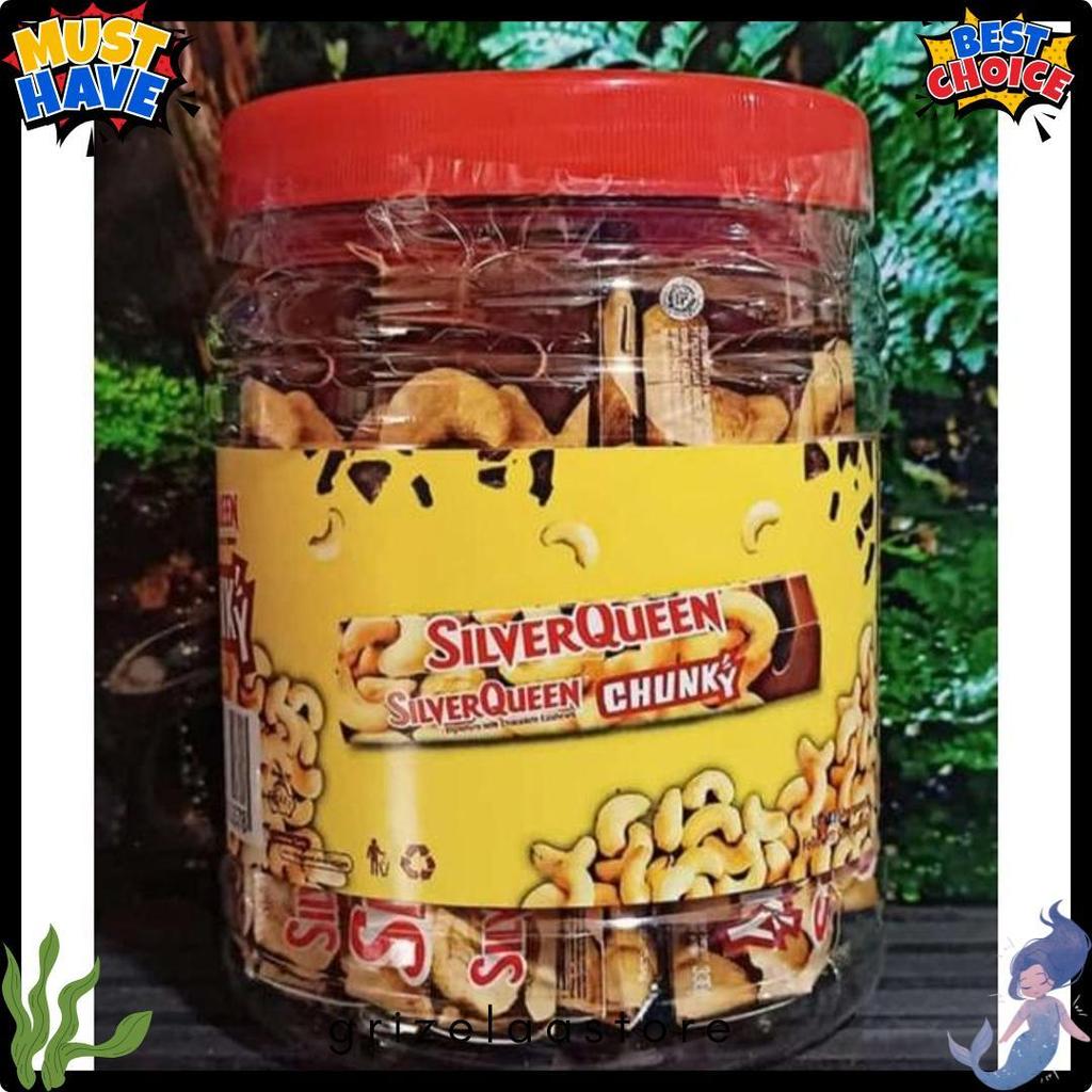 Coklat Silverqueen Chunky Bar Toples Dan Satuan