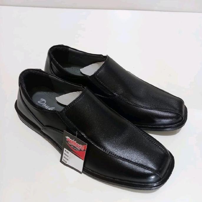 Sepatu Formal Pria Donkey AS Hitam untuk Kerja - Shoes Pantofel