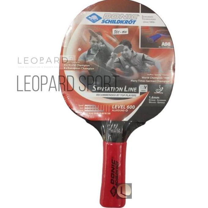 Bet Pingpong Donic SENSATION LINE Level 600 / Bat Bet Tenis Meja