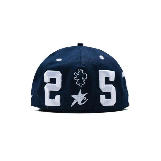 Marcher.ltd Cold Navy Cap Snap Back Build Up For Uni / Topi Snapback