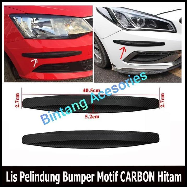 TERBARU LIS BEMPR GUARD PELINDUNG BUMPER MOBIL HONDA FREED CARBON 