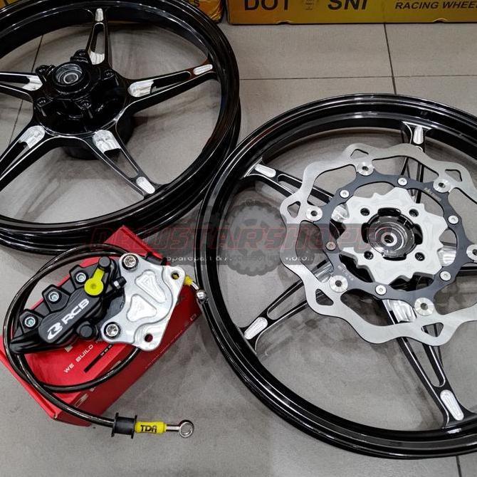 Paketan Velg Velek Pelek Delkevic DND K Speed Kspeed Bintang Laut MX King LC 150 160 185 Ring 17 + P