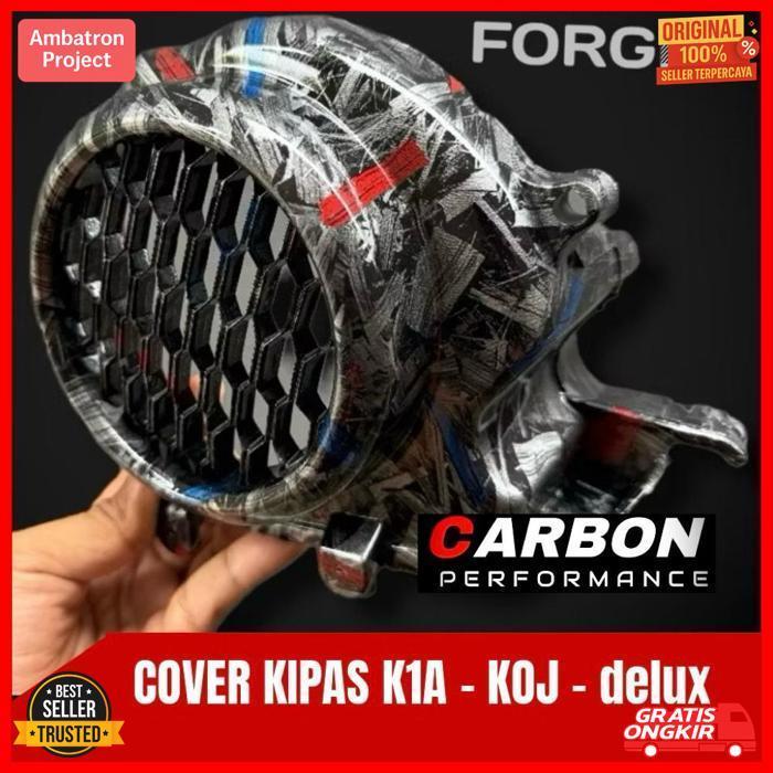 Terlaris Tutup Kipas Beat Delux Carbon Forged Scoopy Genio Tutup Kipas Beat New Carbon Forged Kipas 
