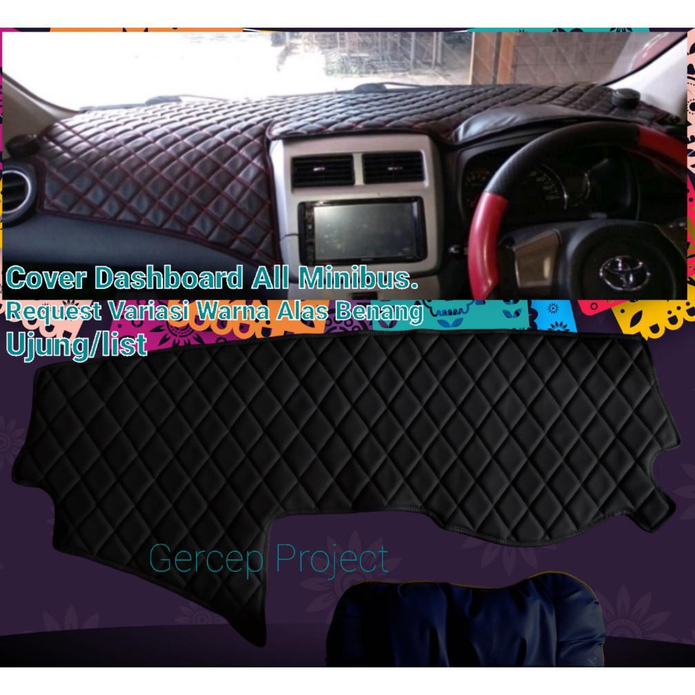Cover Alas Dashboard Mobil Toyota Agya Daihatsu Ayla Pelindung Dasbor Bahan Kulit Aksesoris Variasi 