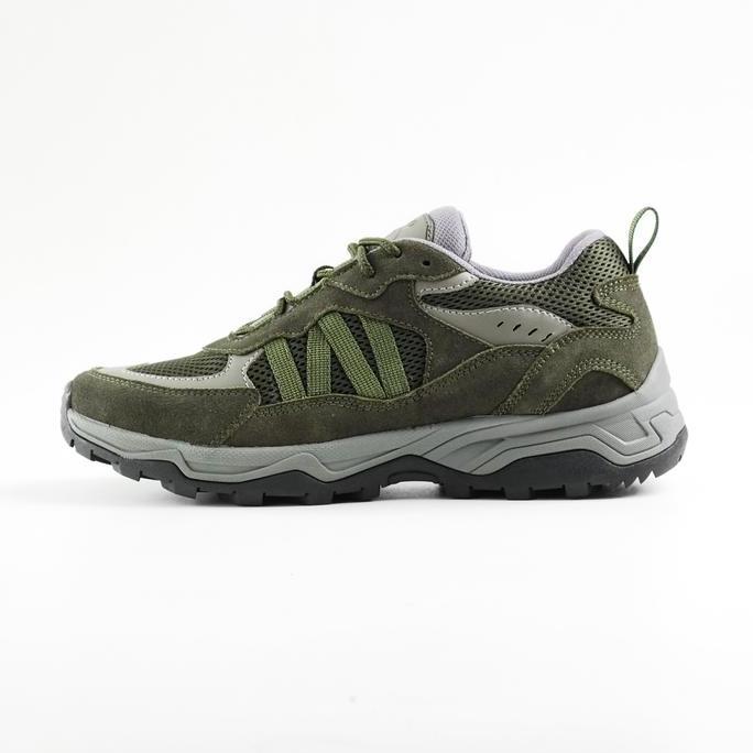 Walko - Sepatu Sneakers Outdoor Pria Casual Lumina Trail Esprit Army