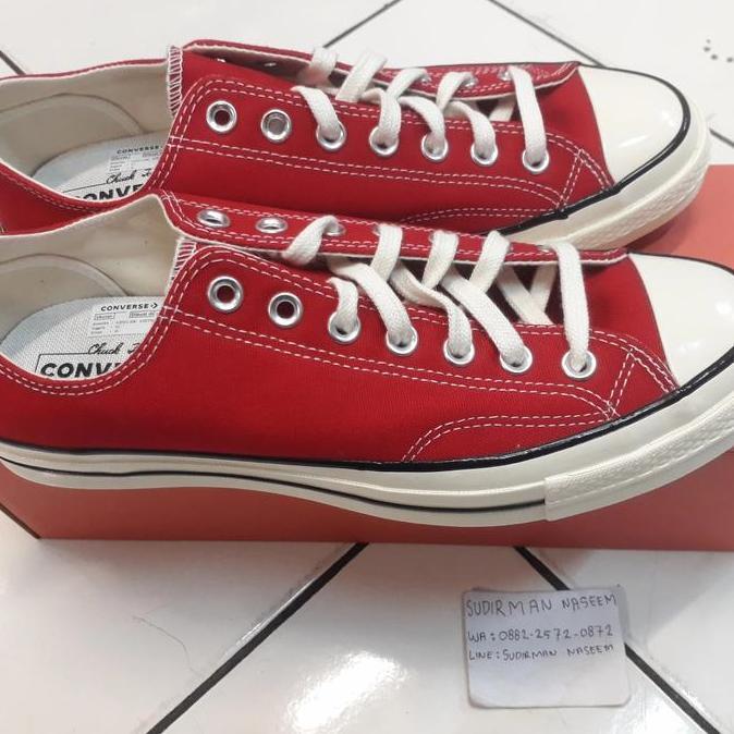 Converse 70s OX ENAMEL RED/EGRET