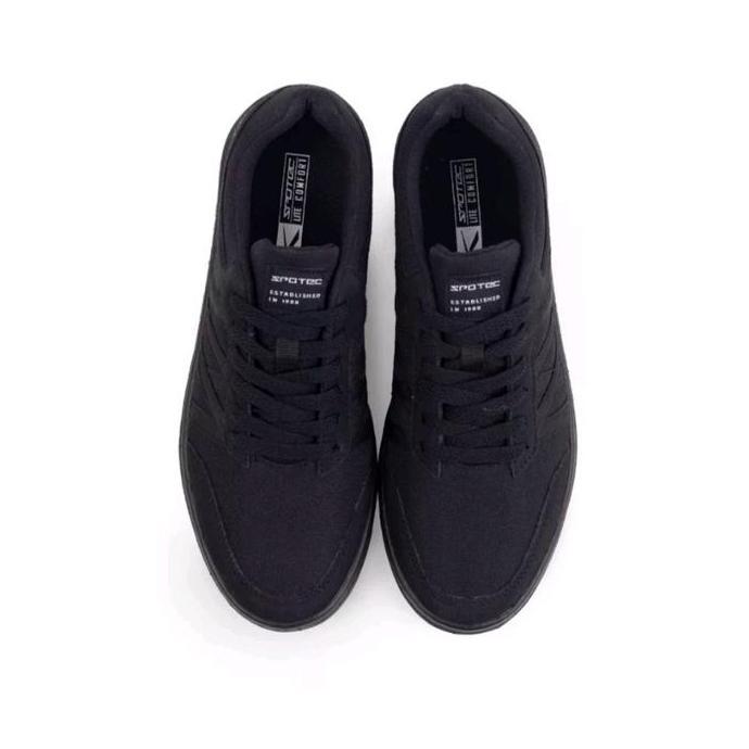 SPOTEC Sepatu Casual Spotec Tetra Hitam Hitam