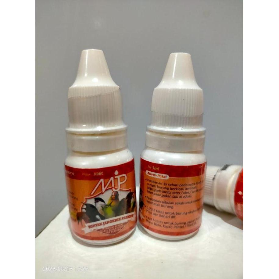 Tqs Mjp Minyak Jangkrik Premium Merah Vitamin Untuk Burung Lomba &Breeding