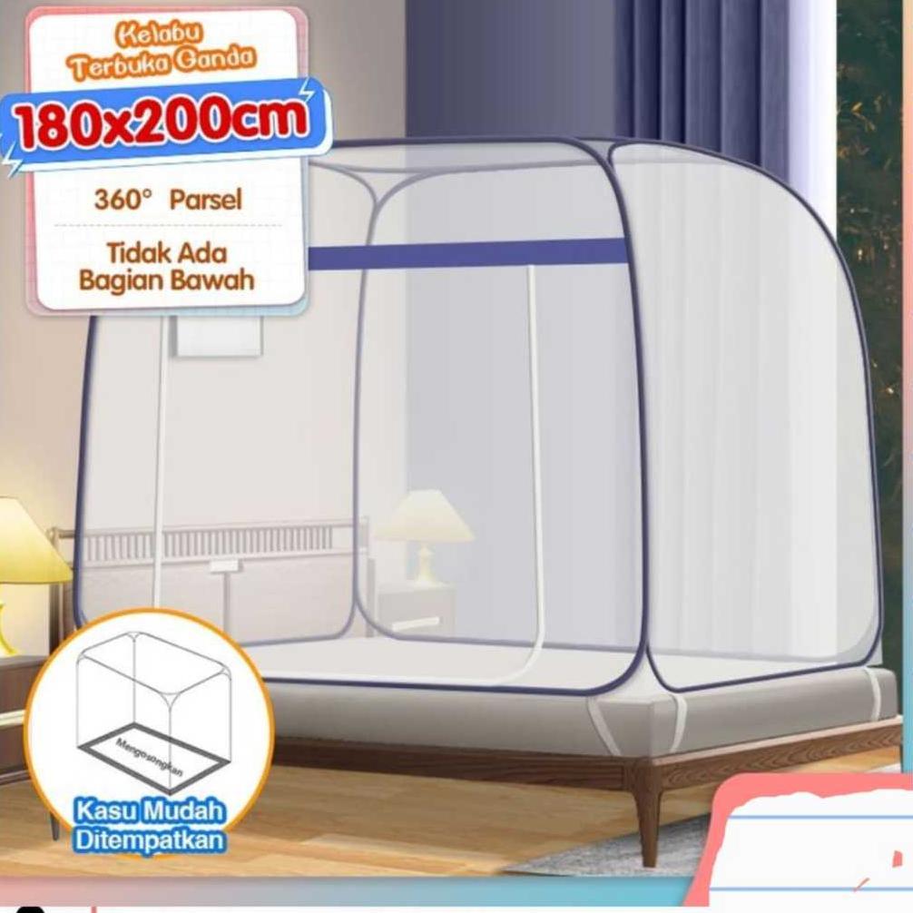 Kelambu Super Jumbo Kelambu Tenda Kelambu Kotak Size 180X200 Dan 200X200