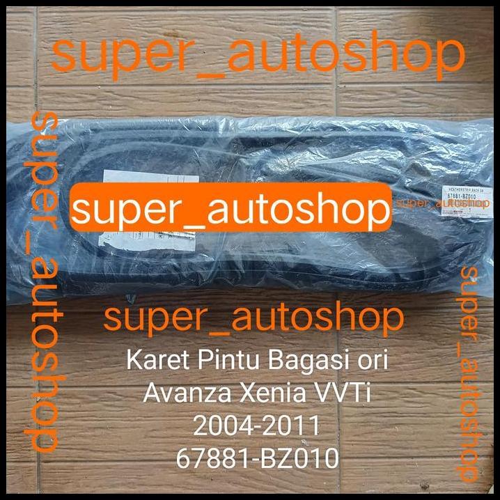 HOT DEAL KARET PINTU BAGASI ORIGINAL AVANZA/XENIA THN LAMA - KARET MOBIL 