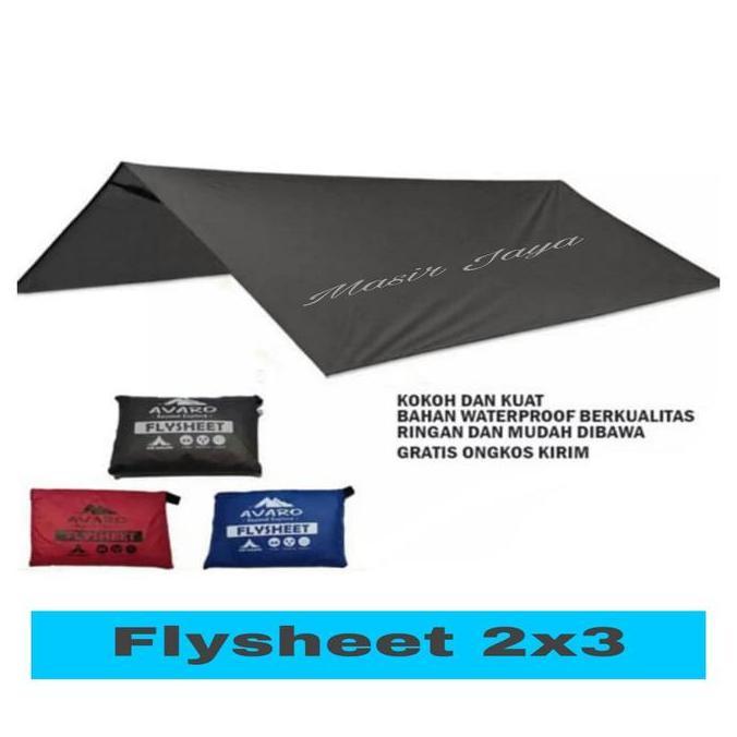 Flysheet 2x3m Tenda camping