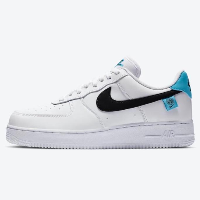 NIKE AIR FORCE 1 LOW WORLDWIDE WHITE BLUE FURY