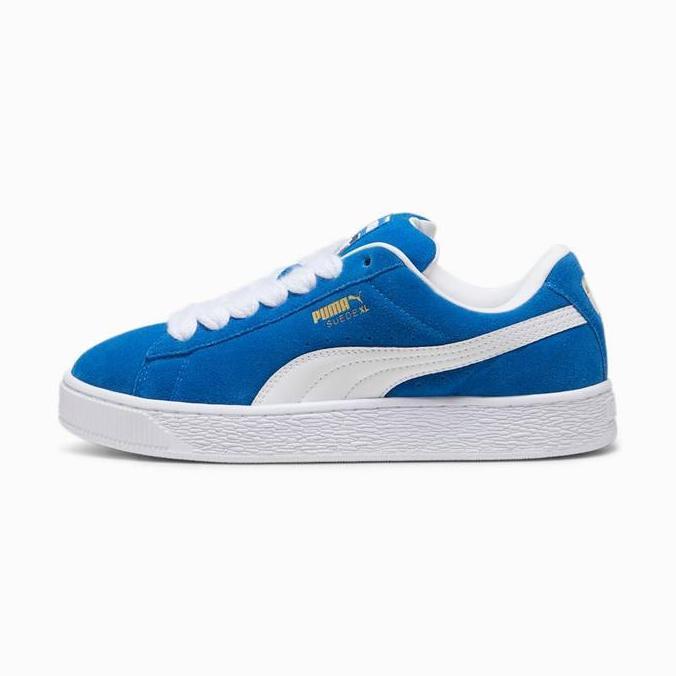 sepatu Puma Classic Suede XL Blue/navy white 100% New BNIB