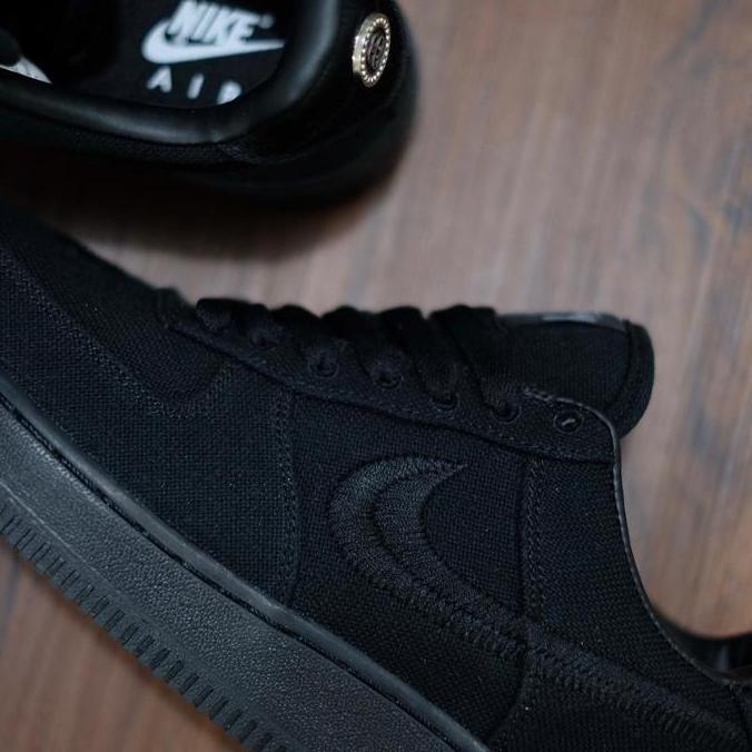Nike air force 1 low stussy black