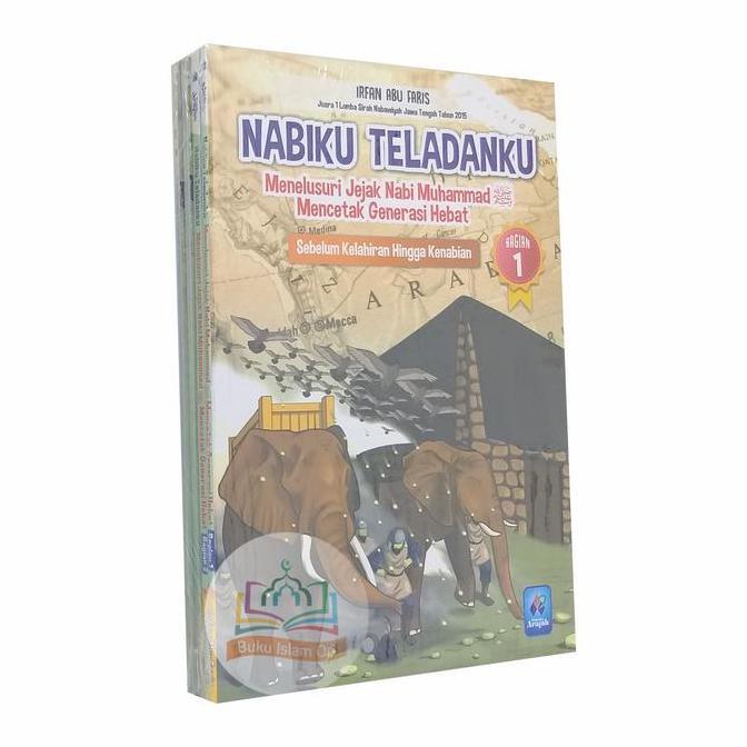 Nabiku Teladanku Komplit 1 Set Jilid 1 2 3 4 Menelusuri Jejak Nabi Par
