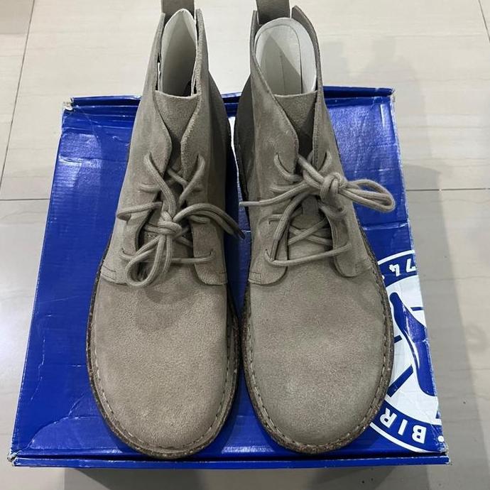 Birkenstock UPPSALA Mid Suede Leather Taupe 100% Orinal