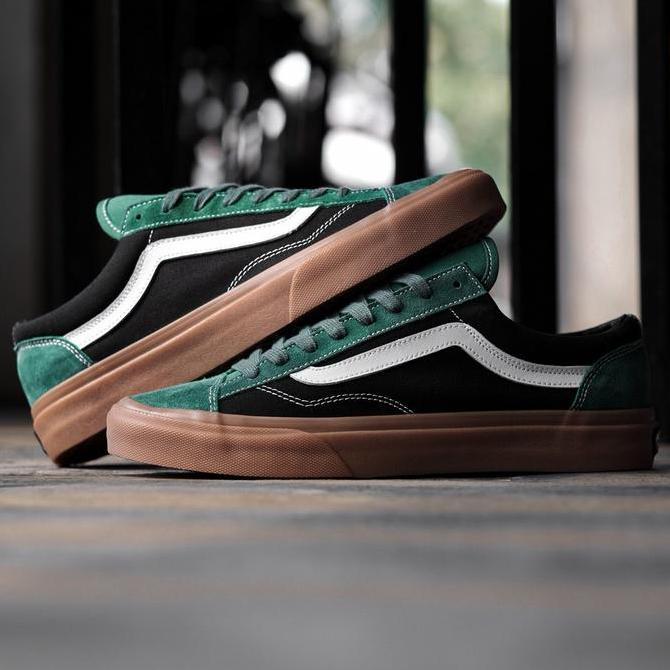 Vans Style 36 Gum Sole - Green Fairway / Forest Nht