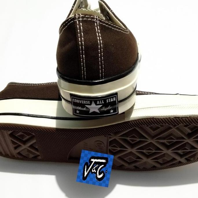 Sepatu Converse Chuck 70 70s Recycled Canvas Dark Root Ox Murah