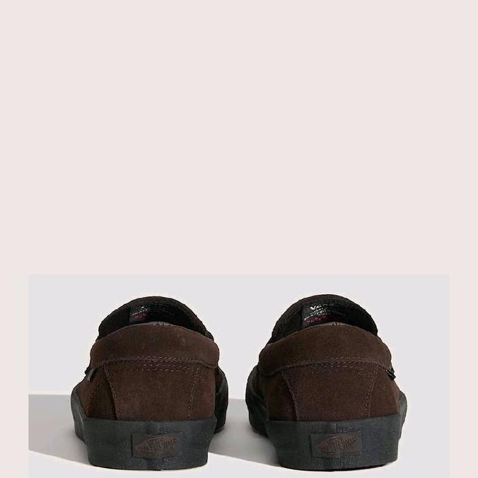 Sepatu Vans Skate Loafer Brown Black Unisex Orinal