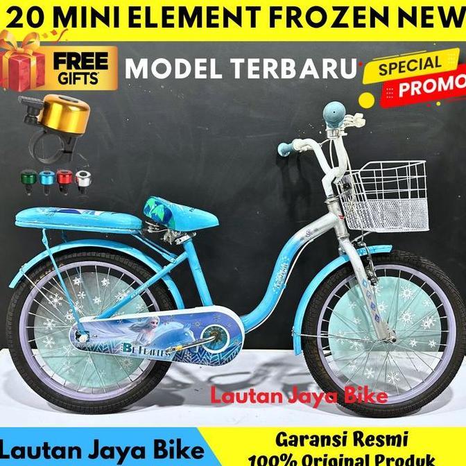 Sepeda Anak Perempuan 20 Element Frozen
