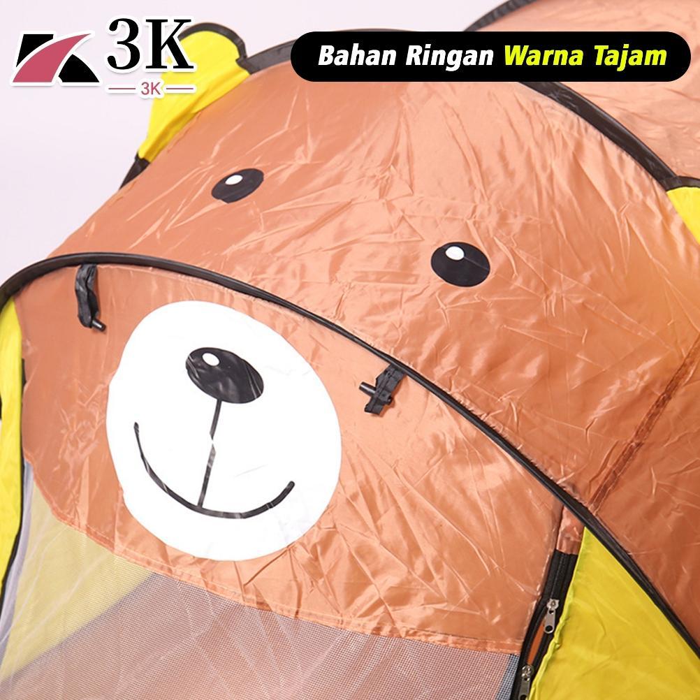 best sale (3k surabaya) tenda anak karakter animal hewan camping otomatis lipat premium