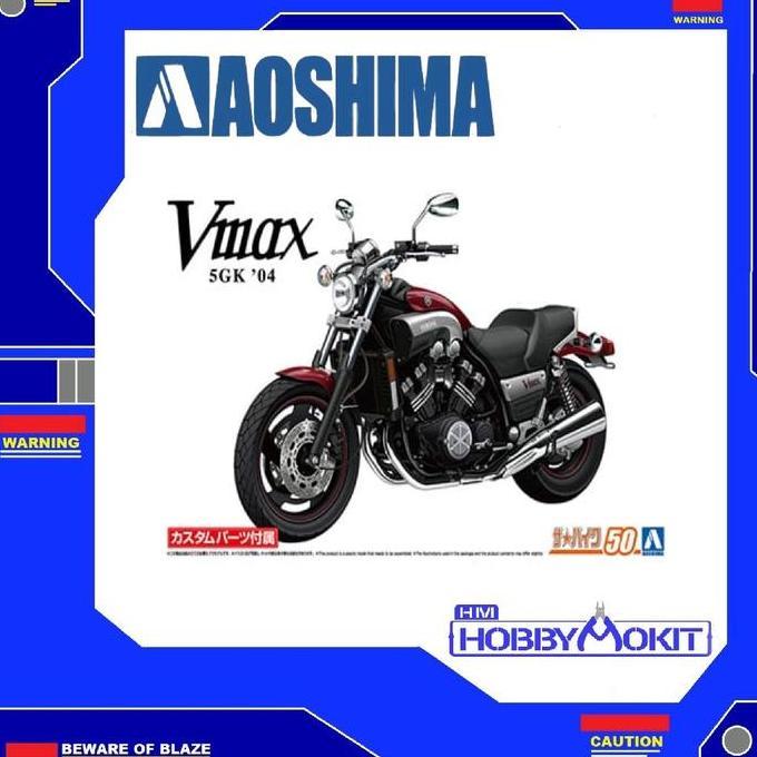 AOSHIMA 1/12 Yamaha Vmax with CUSTOM PARTS