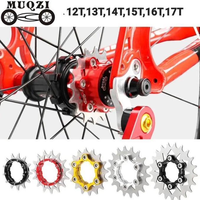 Muqzi COG Single Speed Adaptor Gear Single Speed Sepeda BMX Fixie MTB