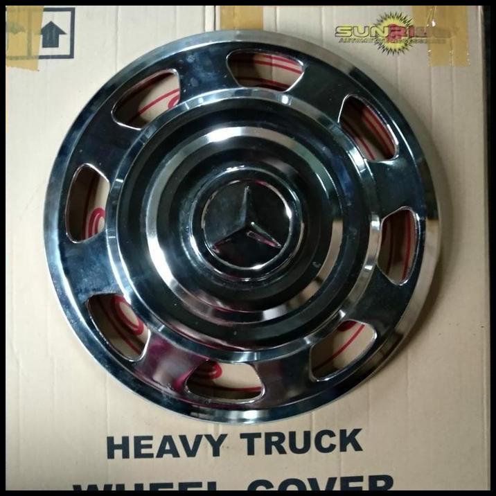 TERBARU DOP RODA MOBIL TRUK RING 16 DEPAN AJA MODEL MERCY 2 PCS MEREK SUNRISE 
