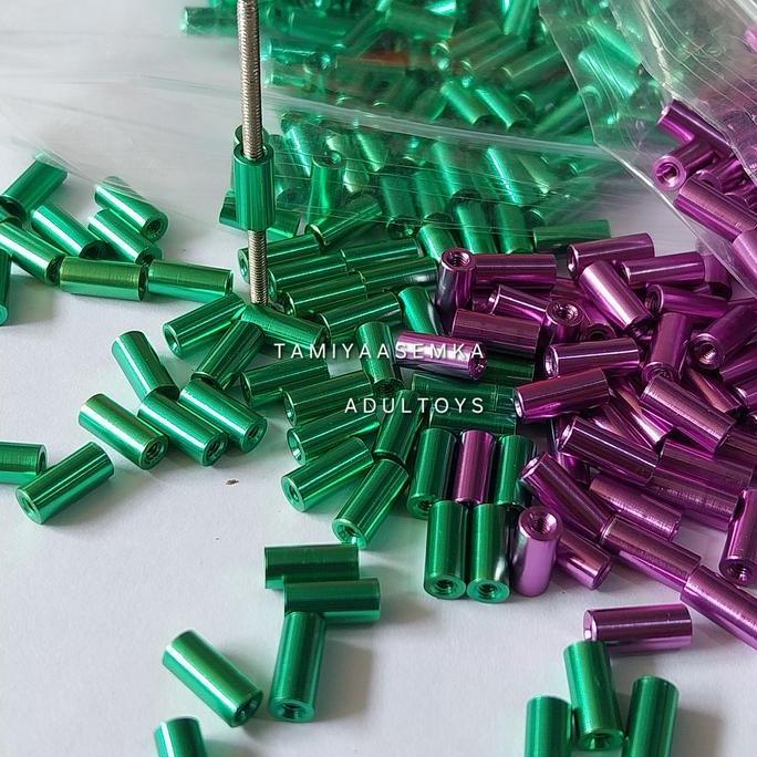 REP TAMIYA SPACER DRAT 9MM / SPASI DRAT / PEMBATAS FOR SUSPENSION 4PCS