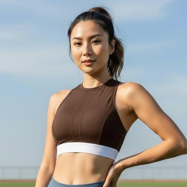 HIKOFIT T4 - Atasan Tanktop Crop Top / Sport Bra Dry fit Untuk Wanita Olahraga Kualitas Impor Bahan 