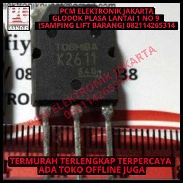 DISKON TRANSISTOR TR MOSFET MOS N FET K2611 K 2SK 2611 2SK2611 