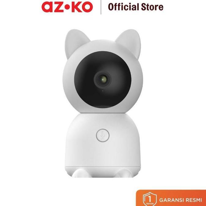AZKO Krisbow Sync Smart Ip Camera Bayi Wifi 3Mp Baby 6T Baby Monitor Cam Cctv Camera Tanpa Kabel Min