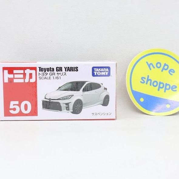 Mainan Mobil Tomica Regular 50 Toyota GR Yaris Original Takara Tomy