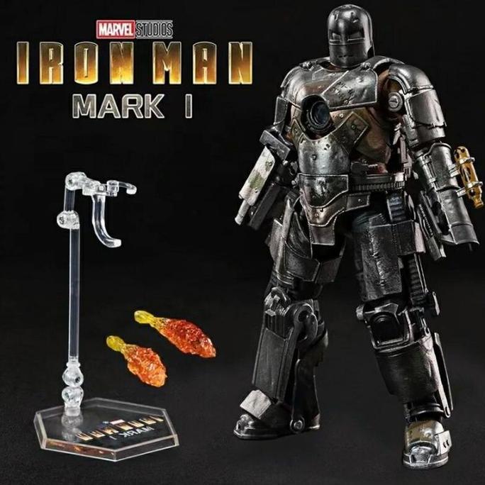 MARVEL STUDIOS IRON MAN MARK 1 ORIGINAL ACTION FIGURE