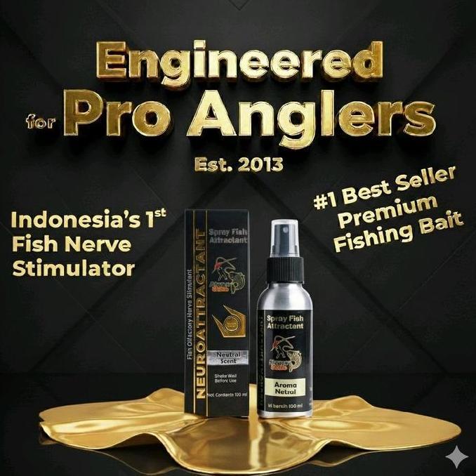Neuroattractant Spray Fish Attractant Ikan Umpan Pancing Non Essen