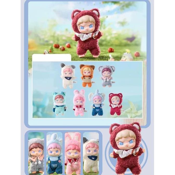 Heyciao TNT Space Dora Animals Series Vynil Plush Doll Keychain Bag Charm