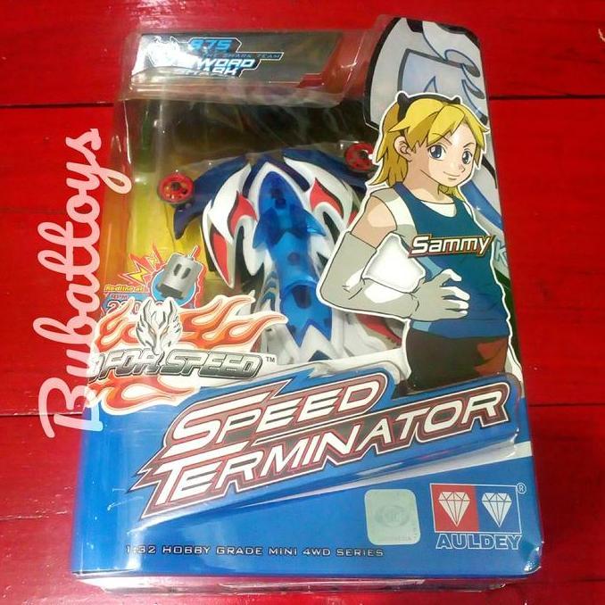 Auldey Speed Terminator Sword Shark Go For Speed Mini 4WD Series