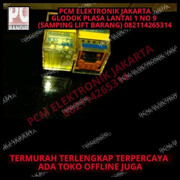 GRATIS ONGKIR RELAY RILAY RILAI IDEC RU2S C D12 12VOLT 12 VOLT 12V ASLI ORI ORIGINAL 