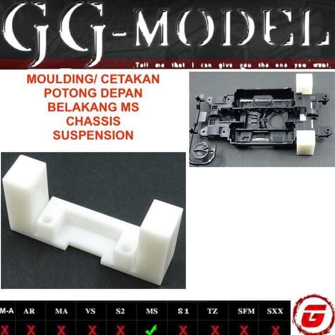 REP TAMIYA CETAKAN CUTTER MS CHASSIS DEPAN & BELAKANG (MS SUSPENSION)