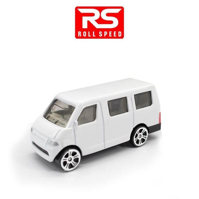 Diecast Metal 1:64 RS Roll Speed MPV Putih