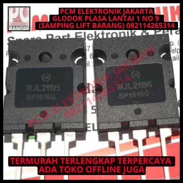 TERLARIS MJL21195 MJL21196 MJL 21195 MJL 21196 ASLI ORI ORIGINAL ON MOTOROLA 