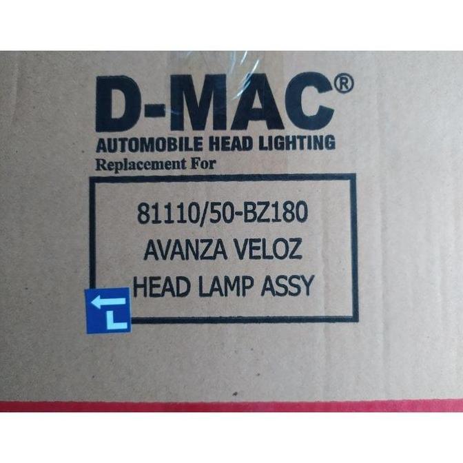 HeadLamp Lampu Besar Avanza Veloz 2012 2013 2014 RH/LH