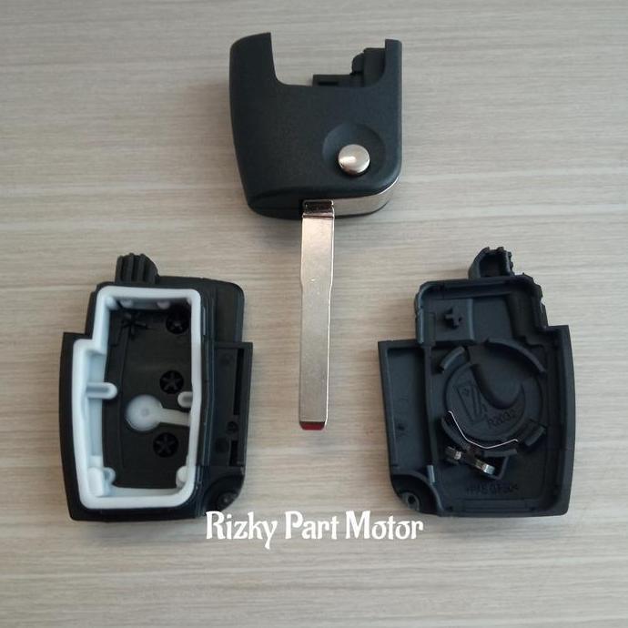 Cover Casing Remote Kunci Lipat / Flip Key Ford Fiesta