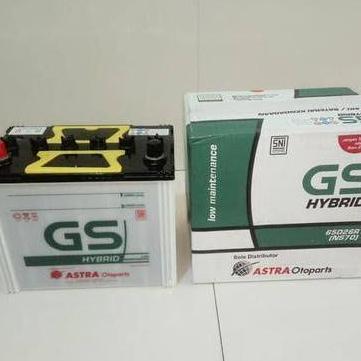aki mobil ns70(65ah) GS astra hybrid