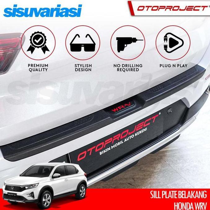 Sillplate Belakang Honda WRV Aksesoris Mobil Pintu Bagasi Otoproject
